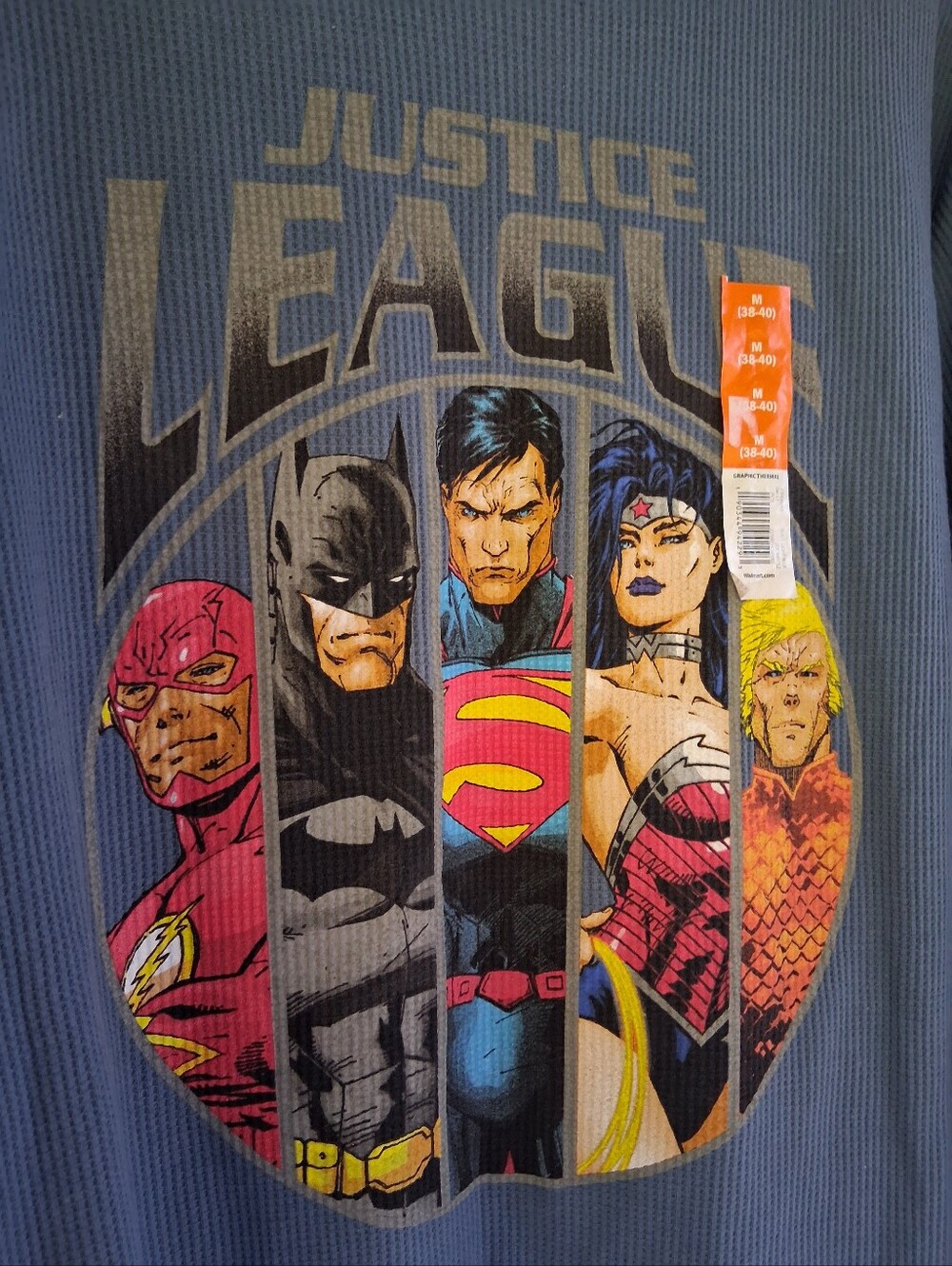 Men"s Justice League Long Sleeve Shirt